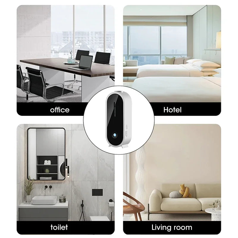 Difusor de aromaterapia premium con 5 modos, humidificador ultrasónico de difusión rápida y bajo nivel de ruido con carga USB para el hogar.