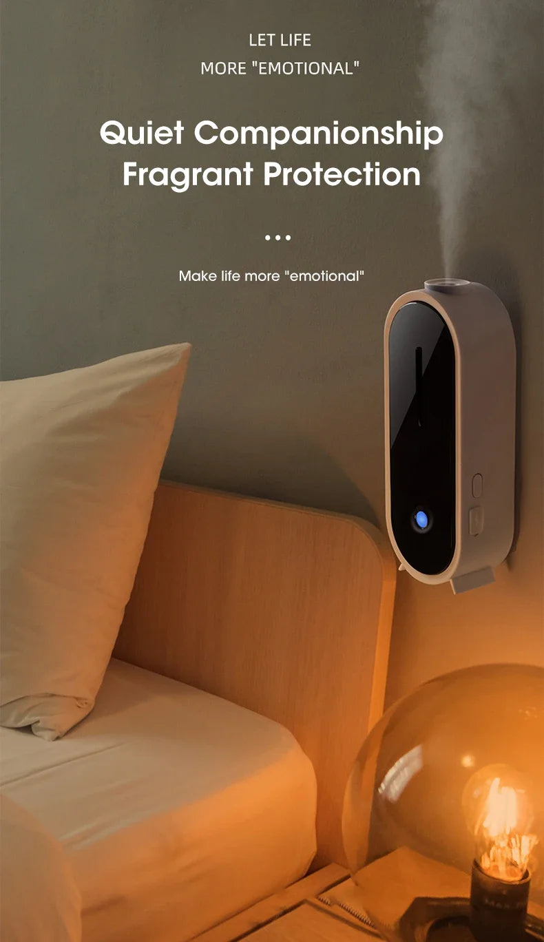 Difusor de aromaterapia premium con 5 modos, humidificador ultrasónico de difusión rápida y bajo nivel de ruido con carga USB para el hogar.
