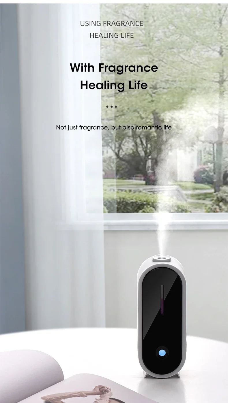 Difusor de aromaterapia premium con 5 modos, humidificador ultrasónico de difusión rápida y bajo nivel de ruido con carga USB para el hogar.