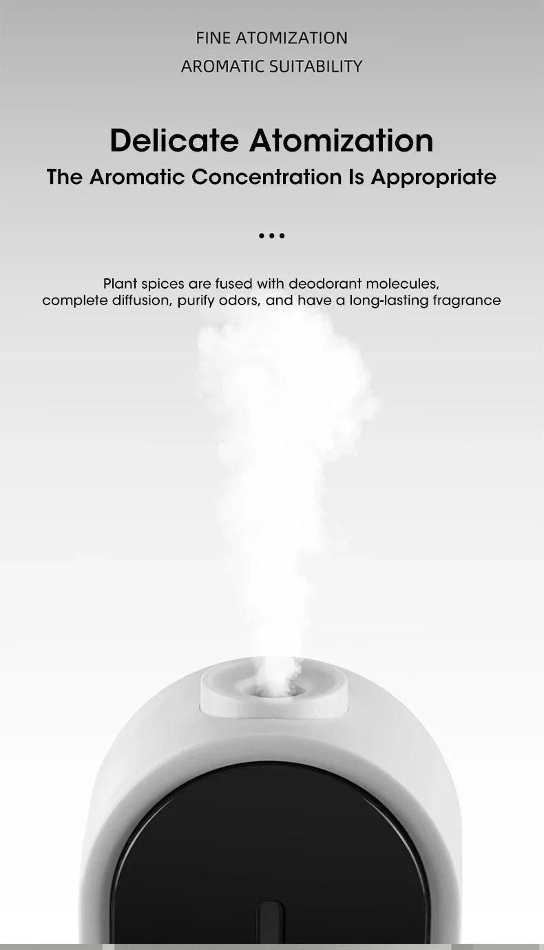 Difusor de aromaterapia premium con 5 modos, humidificador ultrasónico de difusión rápida y bajo nivel de ruido con carga USB para el hogar.