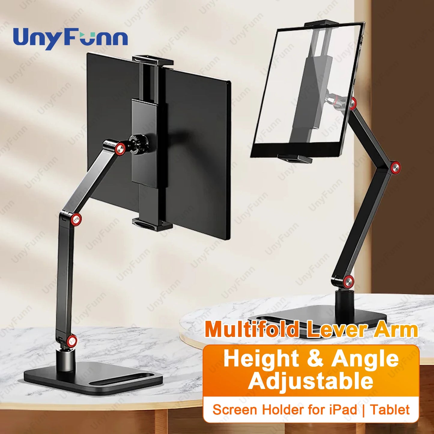 Soporte de monitor portátil extensible ajustable para ordenador portátil, juegos, escritorio, abrazadera, soporte de expansión de pantalla vertical externa para teléfono