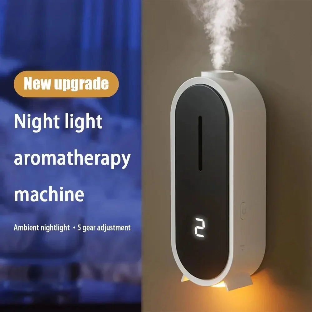 Difusor de aromaterapia premium con 5 modos, humidificador ultrasónico de difusión rápida y bajo nivel de ruido con carga USB para el hogar.
